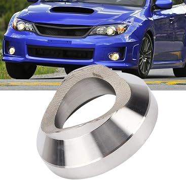 Stainless Steel Dump Valve Flange, Turbo Blow-Off Valve Adapter with Rubber for HKS Replacement, Anti Wear, Equipment for Large or Small Pipes