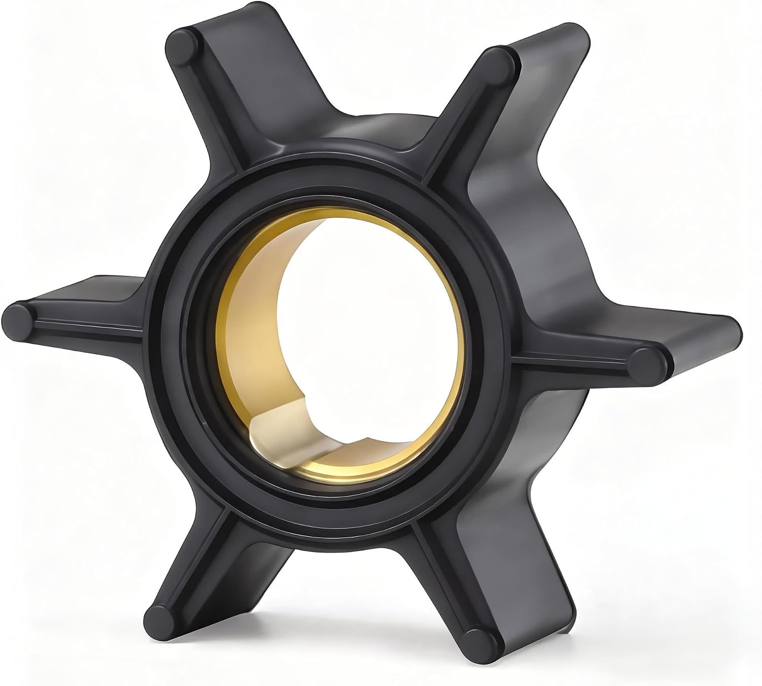 MARKGOO Water Pump Impeller 47-89980 ID .438 Inch Compatible with Mercury and Mariner Outboard 3.5HP 3.6HP 4HP 4.5HP 7.5HP 9.8HP Boat Motor Engine Parts Replacement Sierra 18-3054 47-68988