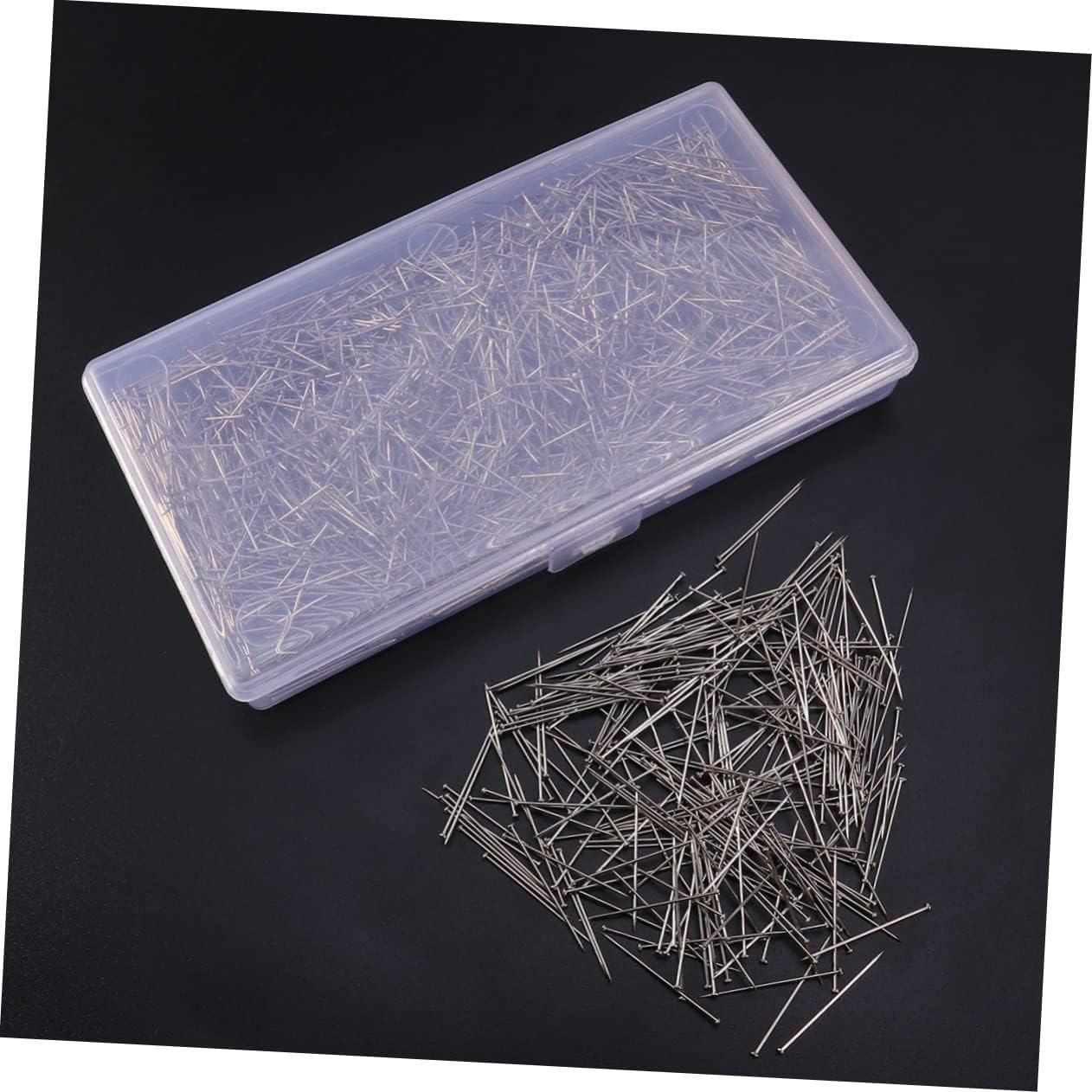 2000 Pack Stainless Steel Jewelry Making Pins Straight Pins for Sewing Office Supplies Fine Satin