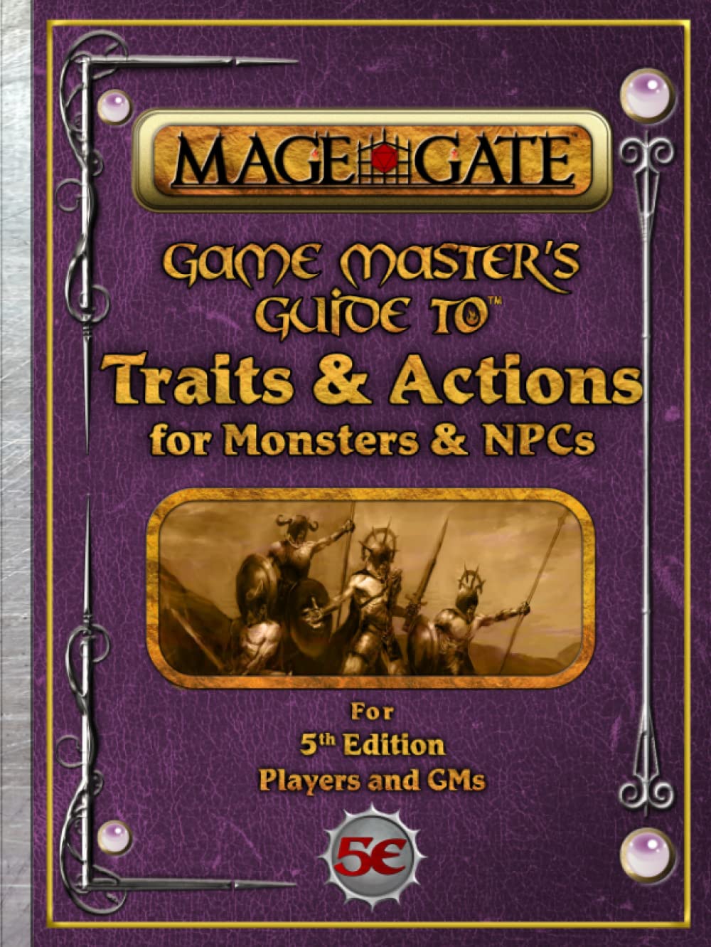 Game Master's Guide to Traits and Actions for Monsters and NPCs: For 5th Edition Players and GMs (Game Master's Guide for 5th Edition (5e))      Hardcover – August 4, 2022