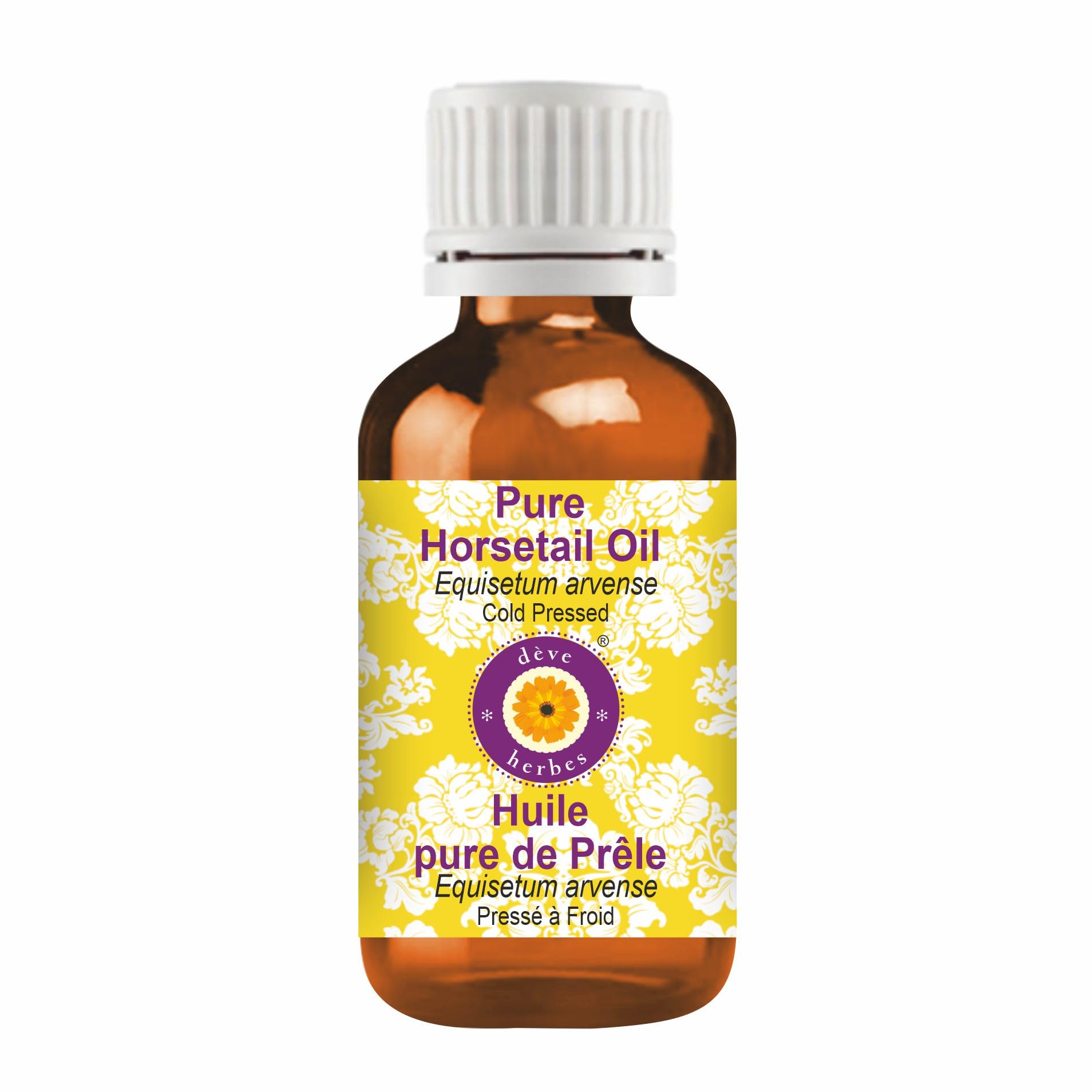 Deve Herbes Pure Camellia Oil (Camellia kissi) Non-Sticky | Non-Greasy | For Skin, Hair, Massage & DIY Use 30ml — view 103