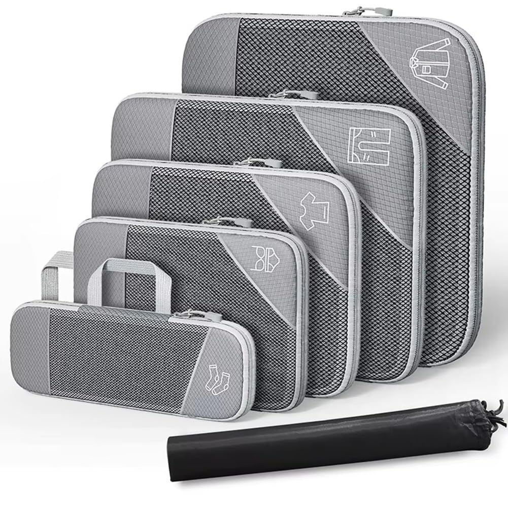 Cubes d'emballage légers et organisateurs de bagages pour valise