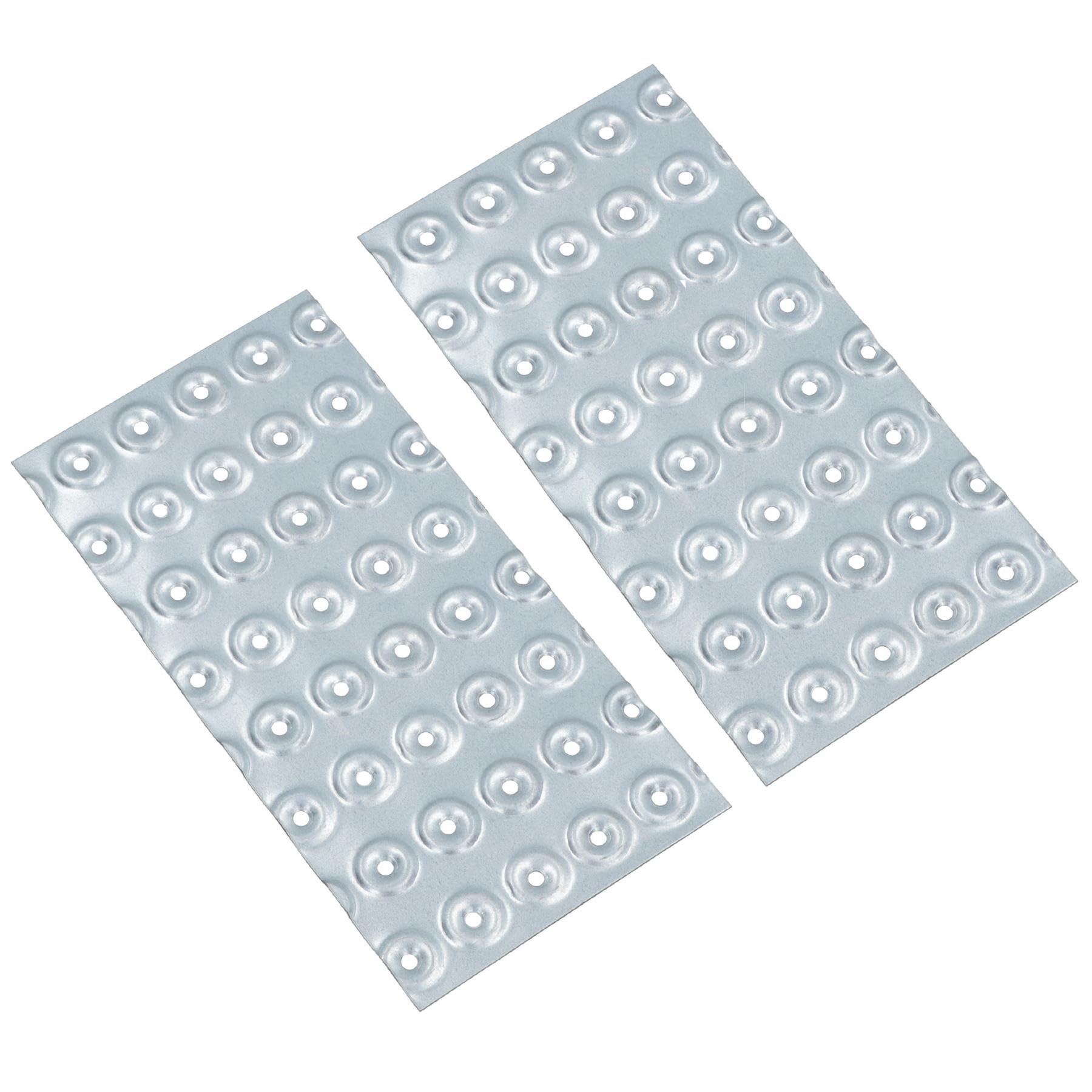 Hand Nail Plate 100mm x 200mm Galvanised Timber Joining Connector 2PK