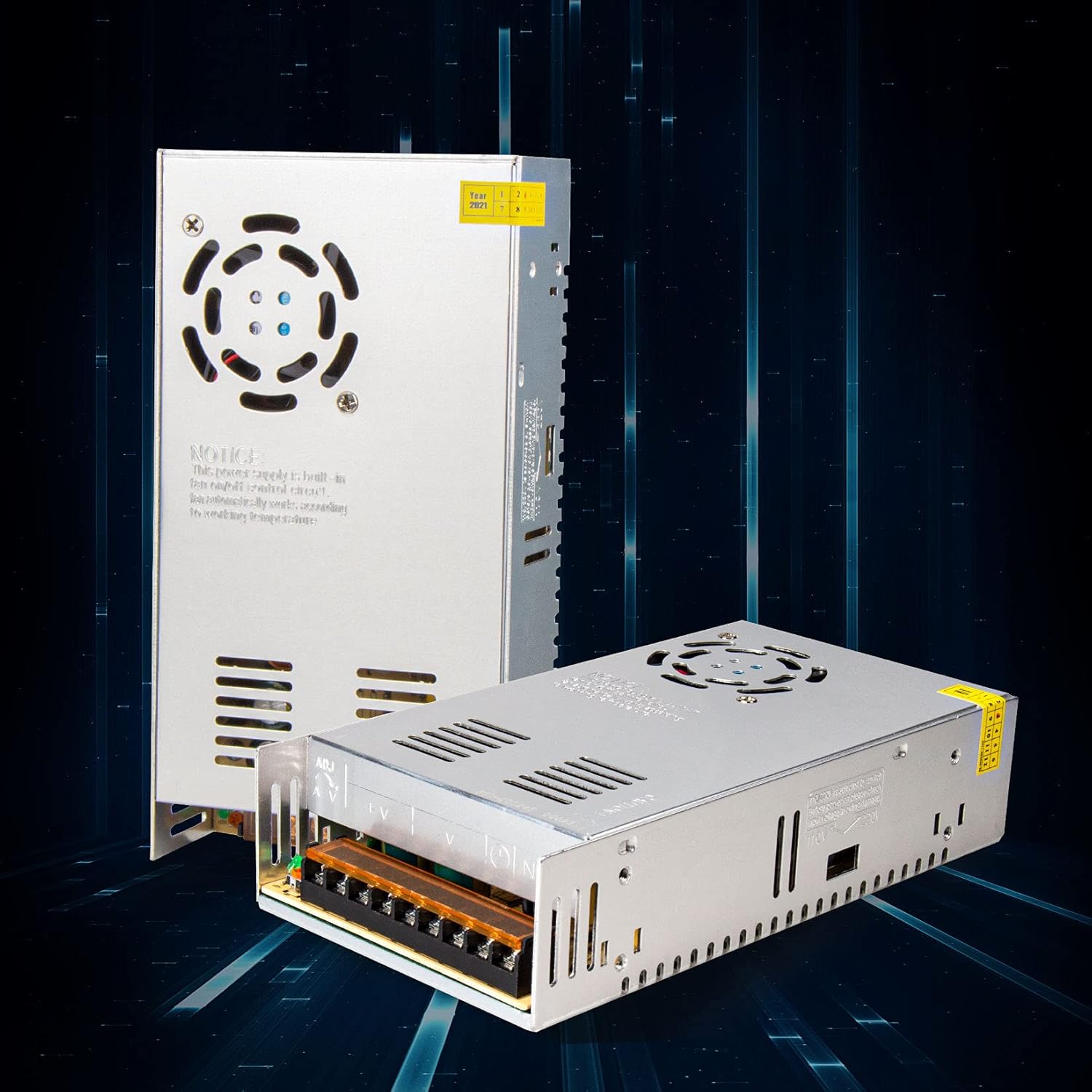 36V 10A Universal Switching Power Converter Adapter Transformer Regulated Supply AC to DC LED Driver 360w for CCTV, Radio, Computer Project