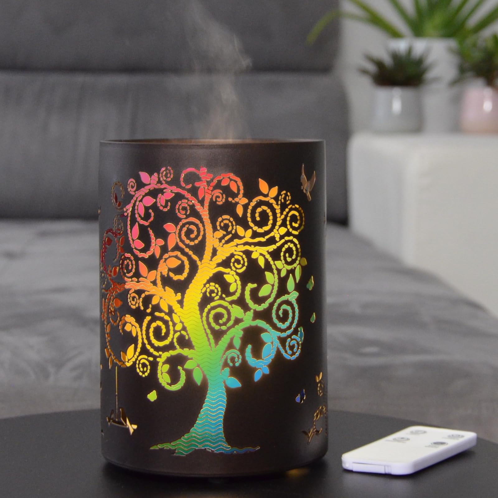 Zen'Arôme Vita Diffusore di Oli Essenziali Ultrasonici, Metallo, 15 x 19 cm