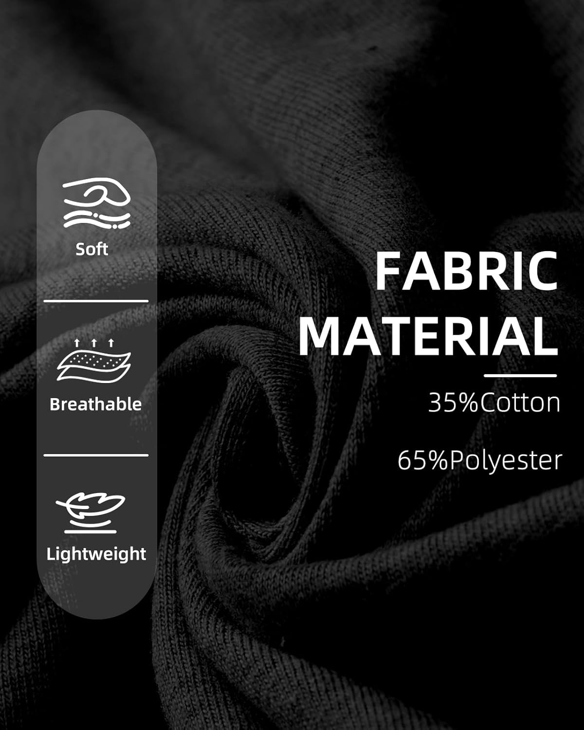 BUXKR Men's Baggy Sweatpants Wide Leg Fleece Casual Joggers Cotton Loose Drawstring Elastic Waist Pants with Pockets - Image 6