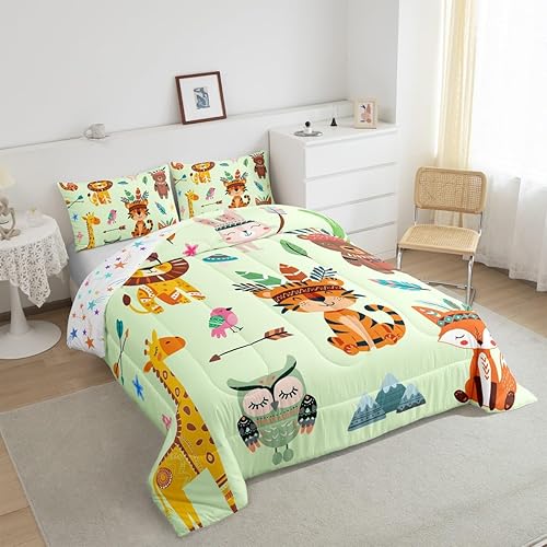 Miniatura 8 de Juego de edredón de 3 piezas de gato negro para niños y niñas, edredón con estampado de gatos tamaño matrimonial, juego de ropa de cama Kawaii con 2