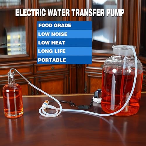 Miniatura 2 de Bomba de transferencia de agua eléctrica pequeña de grado alimenticio 100-240V para máquina de hielo, máquina de café y dispensador de agua, mini