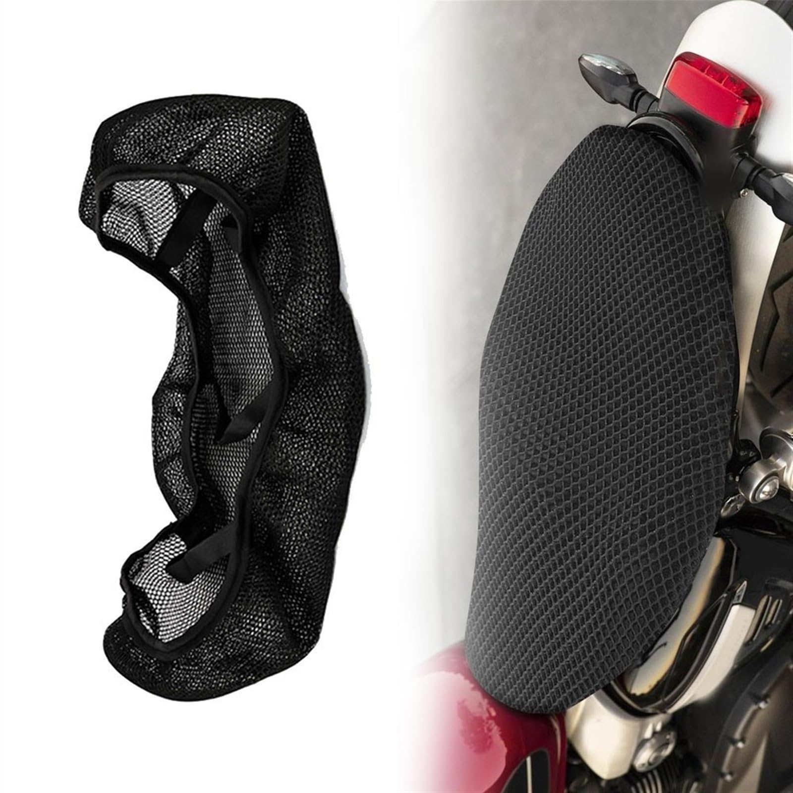 Housse de coussin de siège pour Triumph Speed Twin 900 en maille