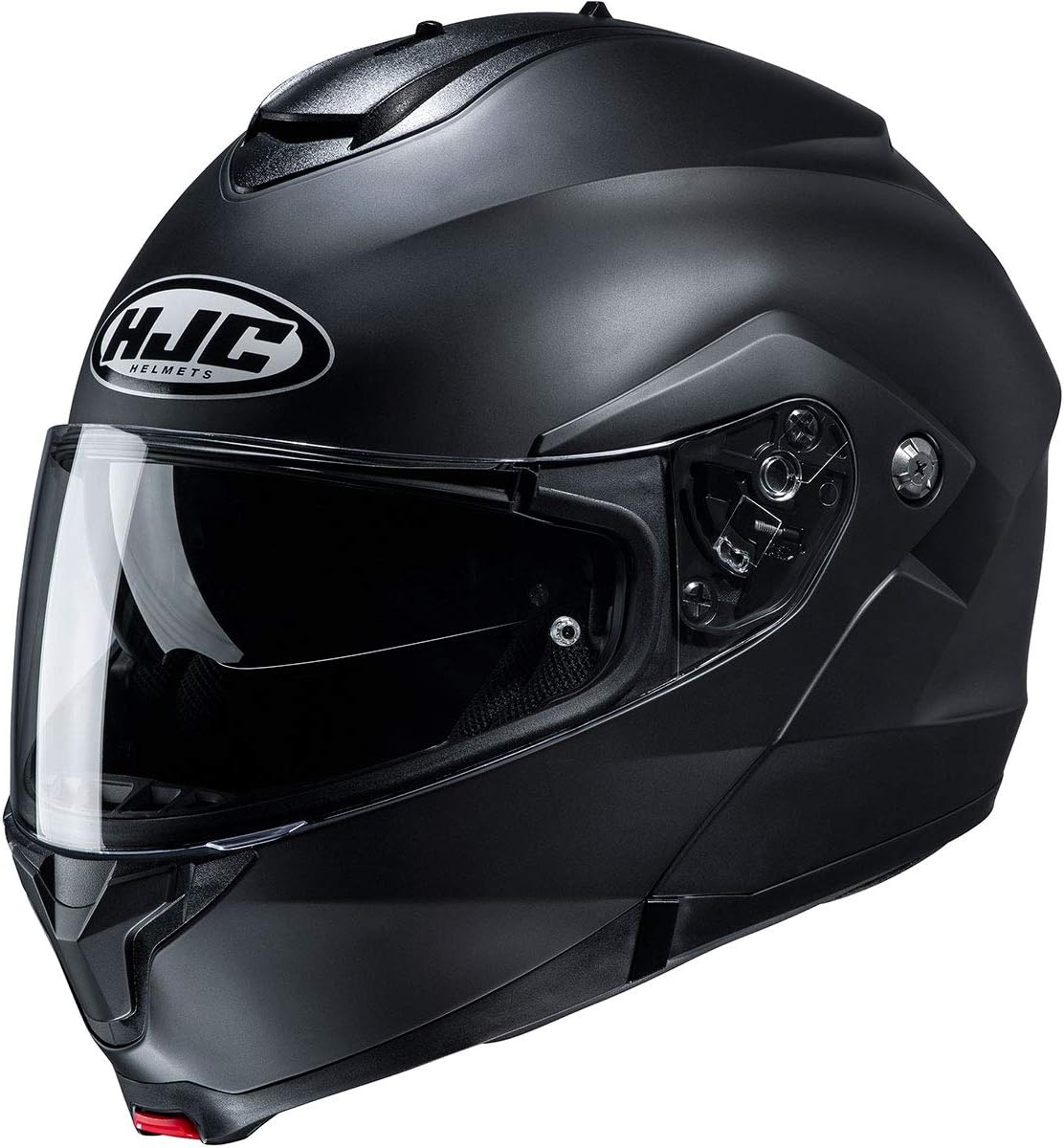 HJC C91 Men's Street Motorcycle Helmet - Semi-Flat Black / Medium