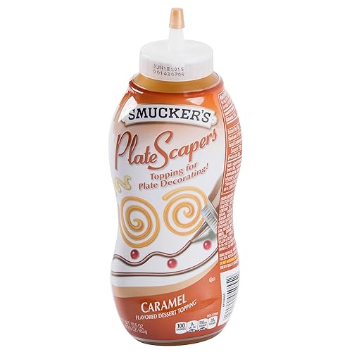 Smucker's PlateScraper - Plato decorativo para postres, 19.5 onzas líquidas