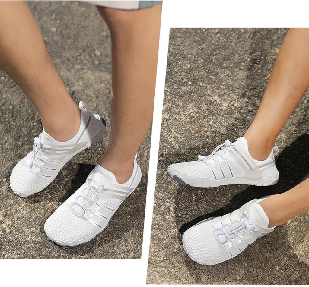 Men's and Women's Beach Shoes with Speed Interference, Water Shoes, Anti Slip Swimming Shoes(45)