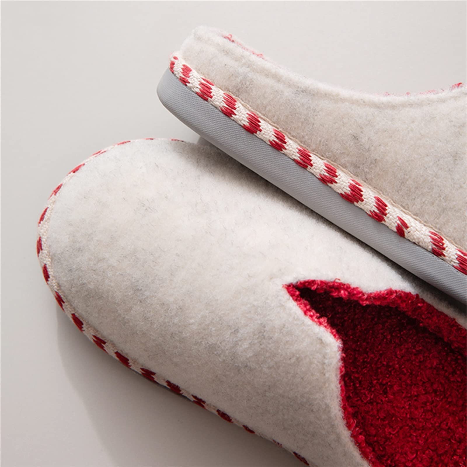 Zapatillas viscoelástica Zapatillas de casa ligeras for hombres y mujeres, zapatillas acogedoras for interiores y exteriores, zapatillas de algodón con suela antideslizante Pantuflas de algodón ( Colo