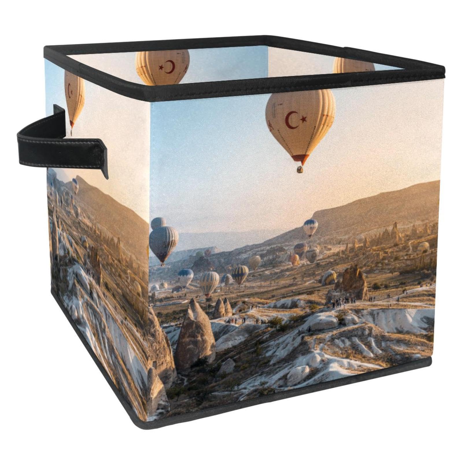 Boîte de rangement pliable cube anti-désordre pour trier vêtements et livres