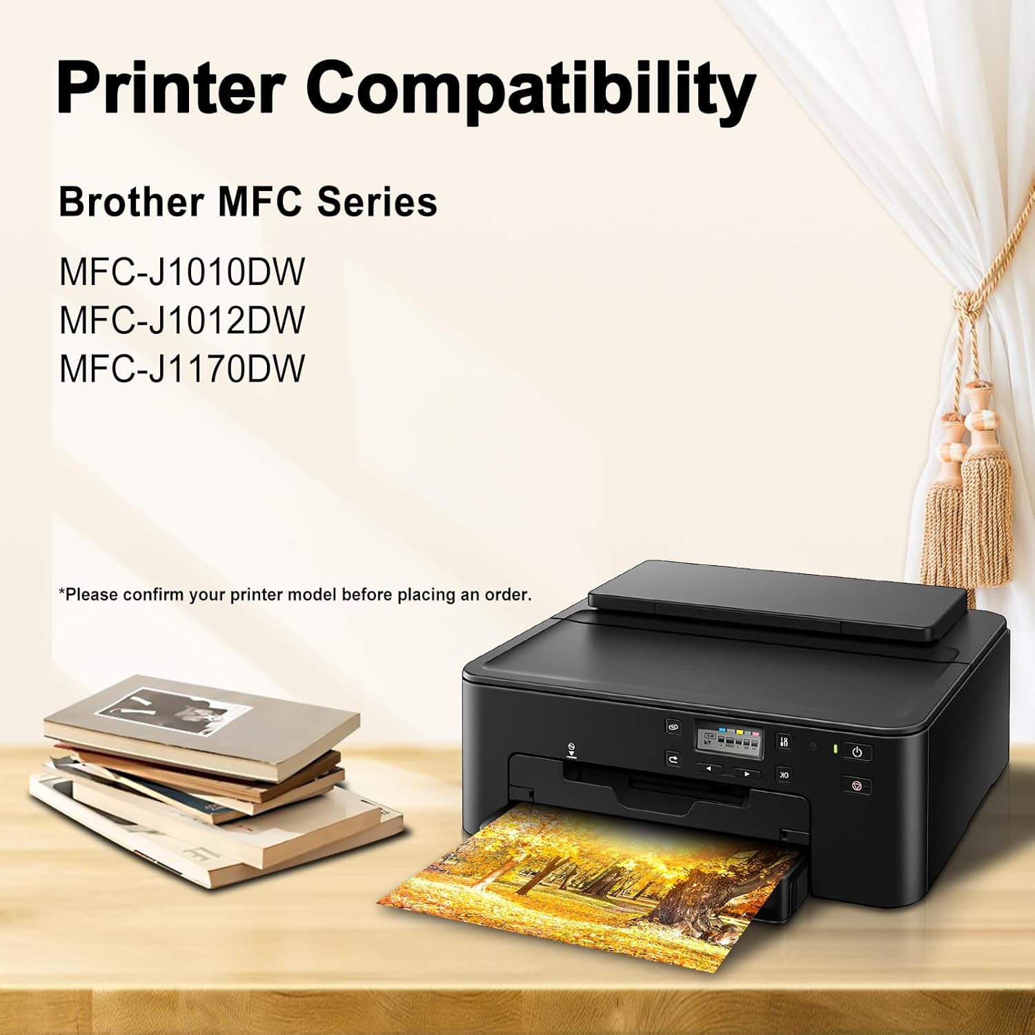 Miss Deer LC401XL Ink Cartridges for Brother Printer 5-Pack, Compatible Replacement for Brother LC401 XL LC 401XL for MFC-J1010DW MFC-J1012DW MFC-J1170DW (2 Black, 1 Cyan, 1 Magenta, 1 Yellow)
