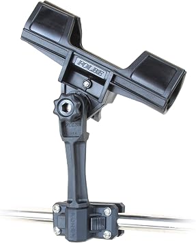 F096 - Advantage Extended Rail Mounted Fishing Rod Holder for 3/4"-1" Rails