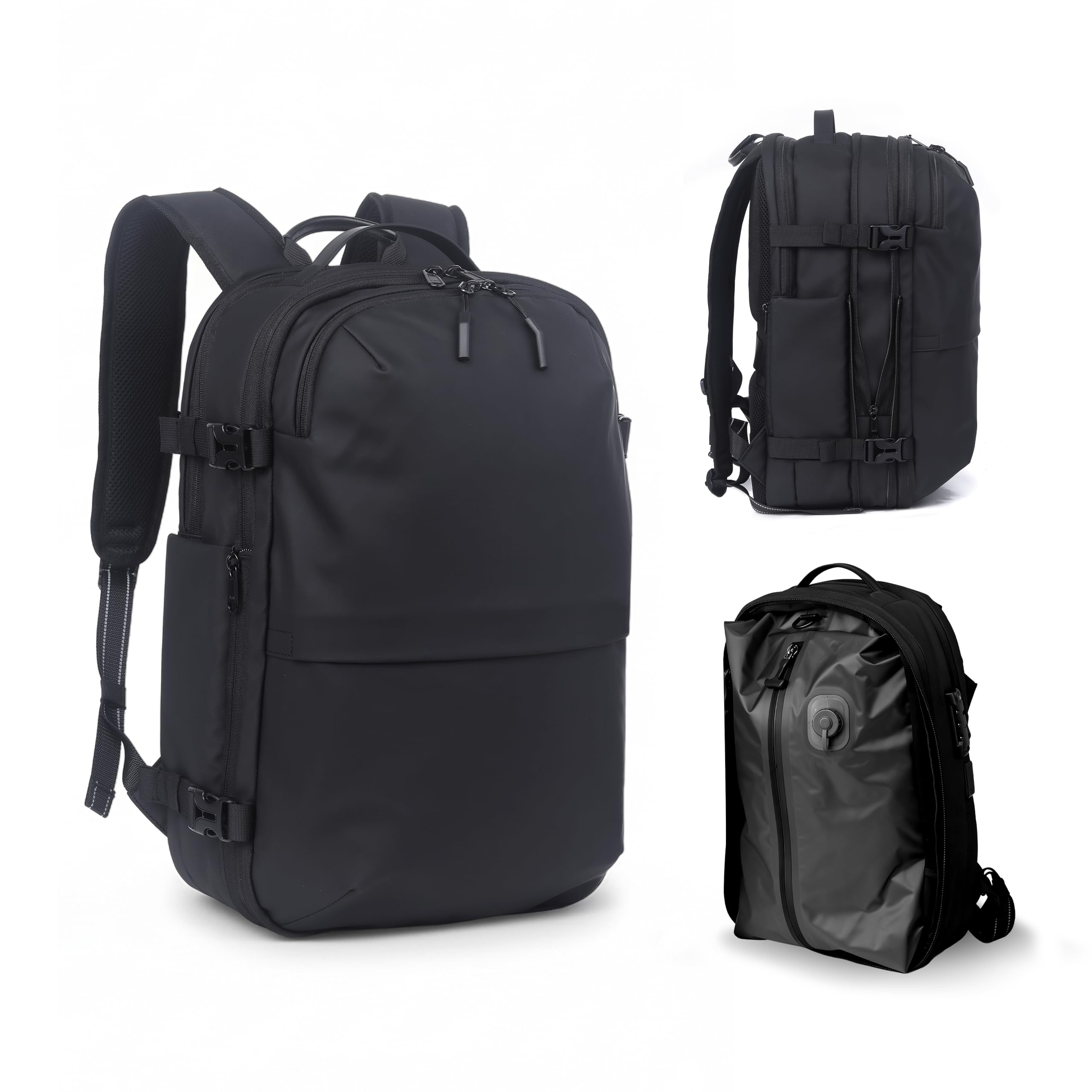Acer VacuPack Vacuum Backpack I Fit Upto 17.3 Inch Laptops I Expandable Travel Backpack with Built-in Electric Vacuum Pump I TSA Lock I USB Charging Port I Wet Dry Pocket I Anti Theft Pocket-picture-27