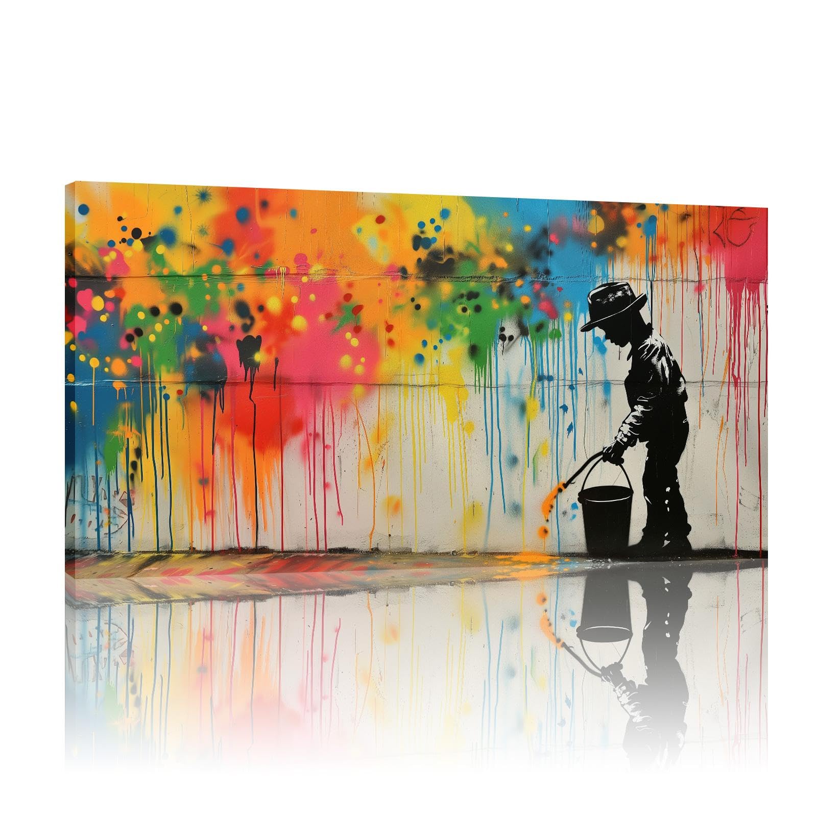 Banksy ポスター Amazon.com: Banksy Ozones Angel Graffiti Banksy Print Bansky