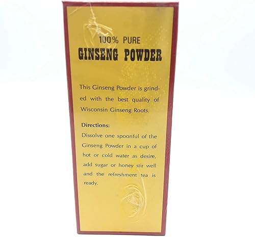 Miniatura 2 de Polvo puro natural 6oz del ginseng de Wisconsin de las raíces el 100% del ginseng del polvo