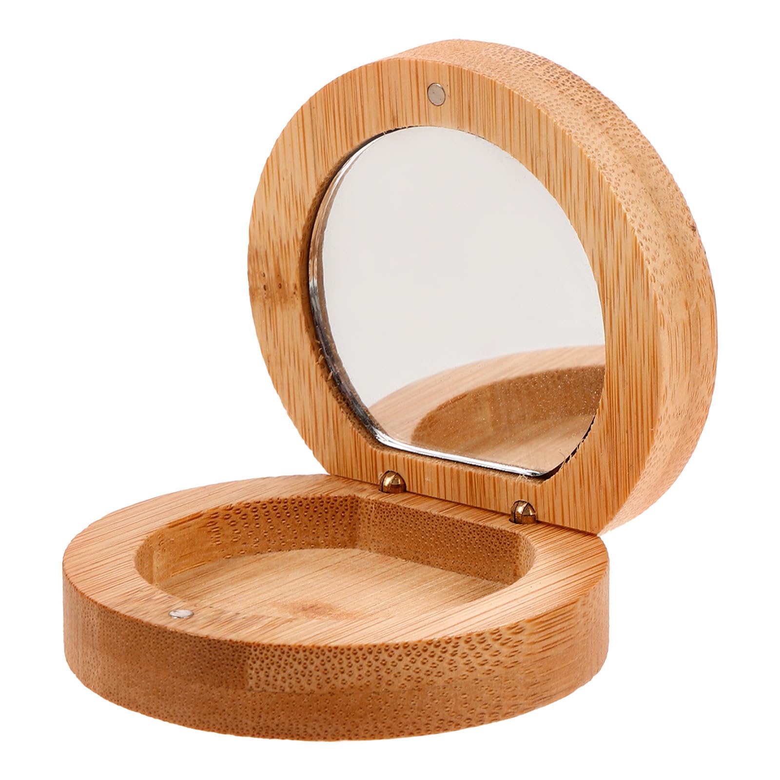 Miroir de maquillage de voyage pour paquet à main résolvant les retouches nomades