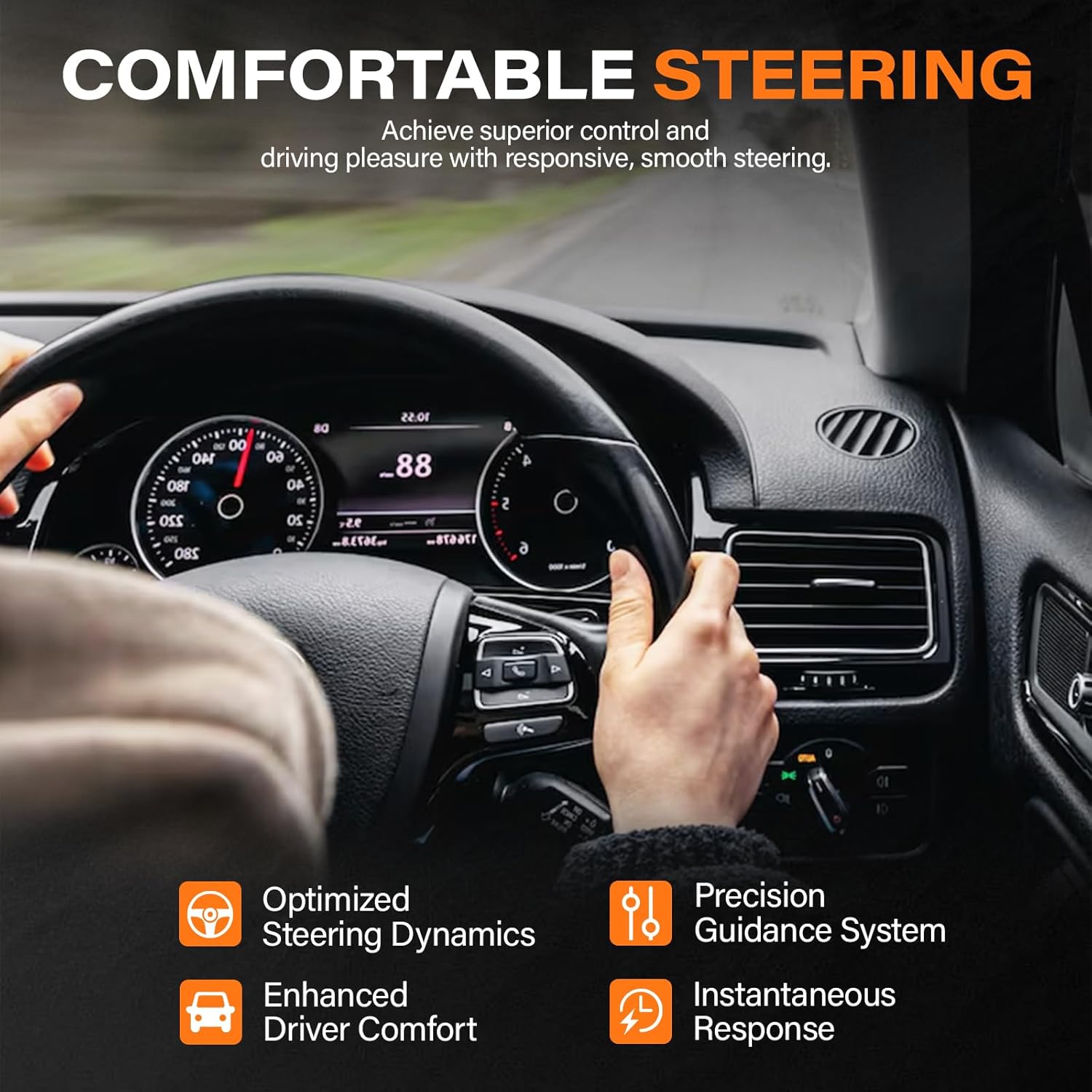 21-394 Power Steering Pump Fits for Infiniti EX35 EX37 QX50 QX70 FX35 FX37 G35 G37 M35 M37 Q40 Q50 Q60 Q70 Q70L, Nissan 370Z 3.5L V6 Replace OE 21-415, 21-416, 18601492-101, 491101CB0A