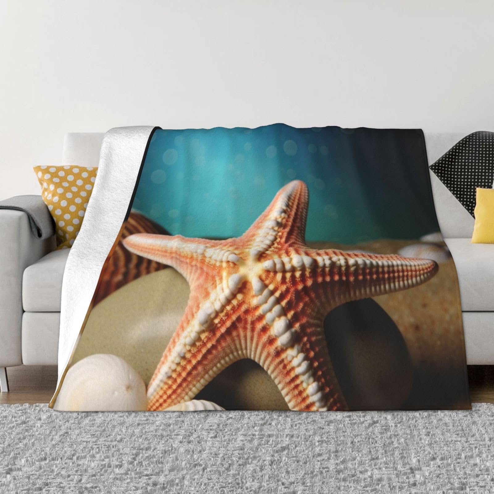 Couverture polaire anti-froid légère et douce pour lit ou sofa