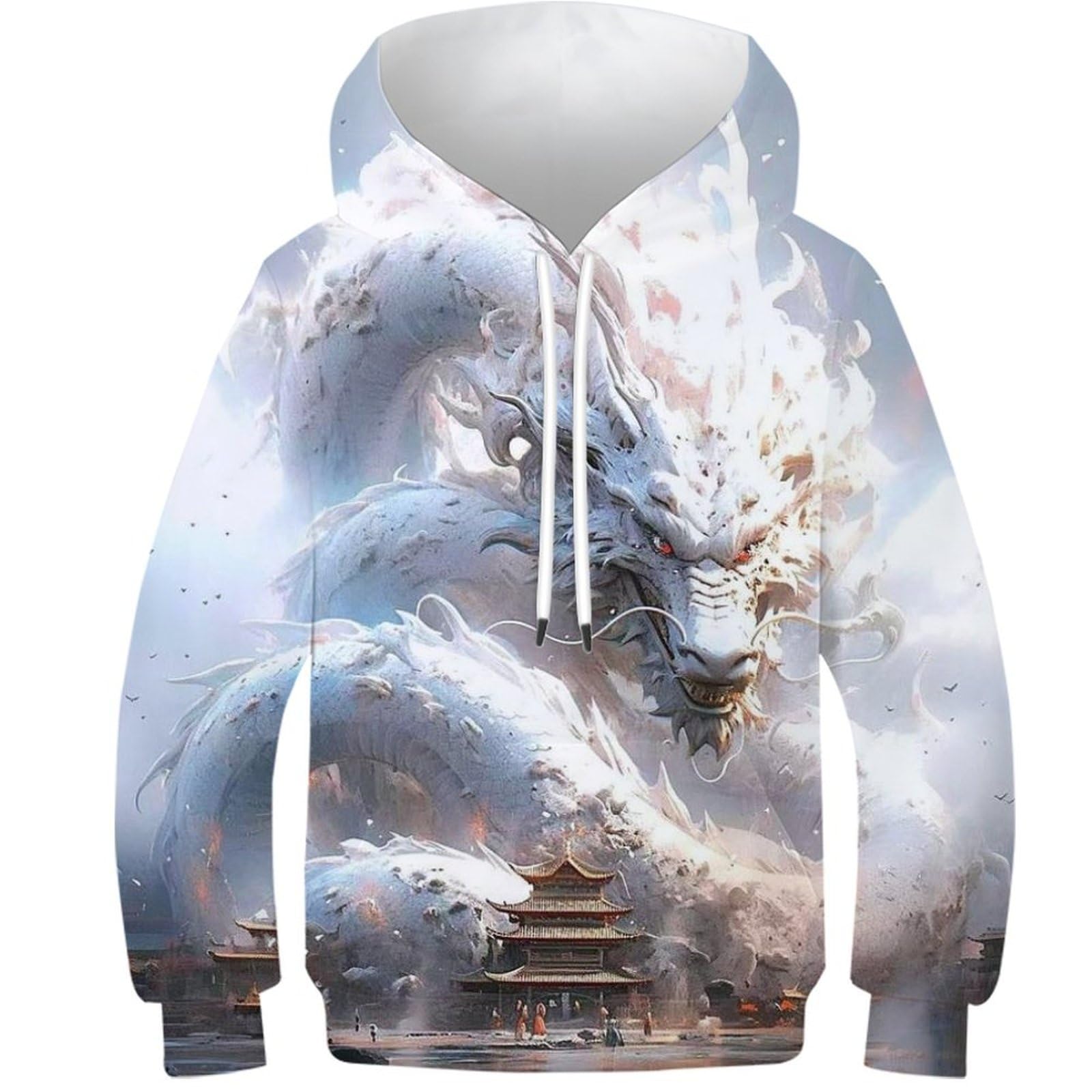 Sweat à manches longues dragon 3D pour enfant confortable et résistant - 6