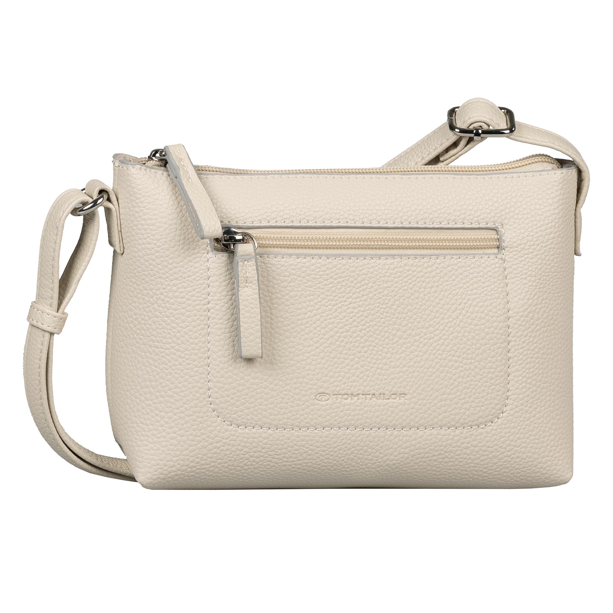 TOM TAILOR Women Elis Shoulder Bag, Off White, S