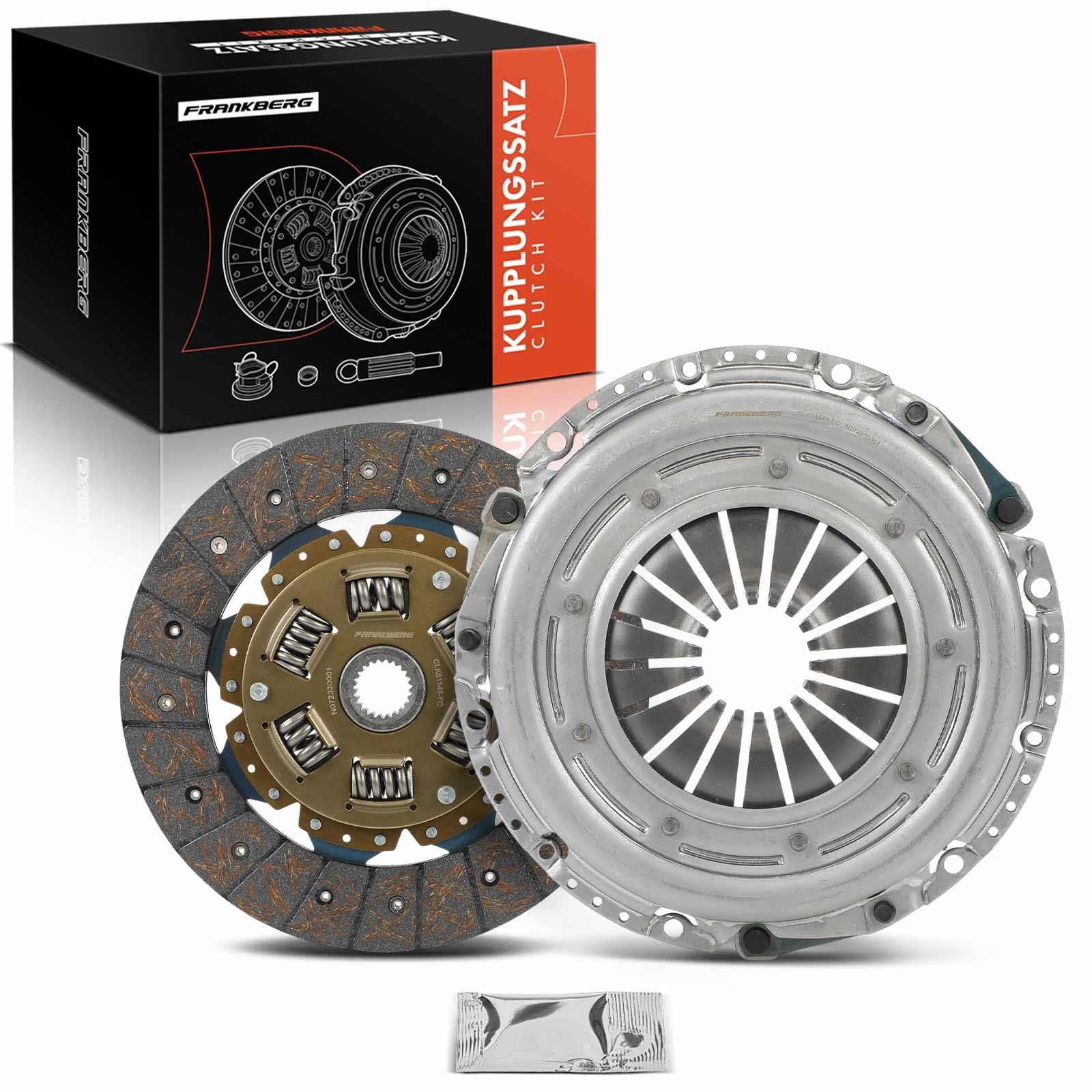 Frankberg Kit de embrague 1713807 | Compatible con: S80 II 124, Galaxy WA6, S60 II 134, Mondeo IV BA7, V60 I 155, S-Max WA6, Mondeo IV Berlina BA7