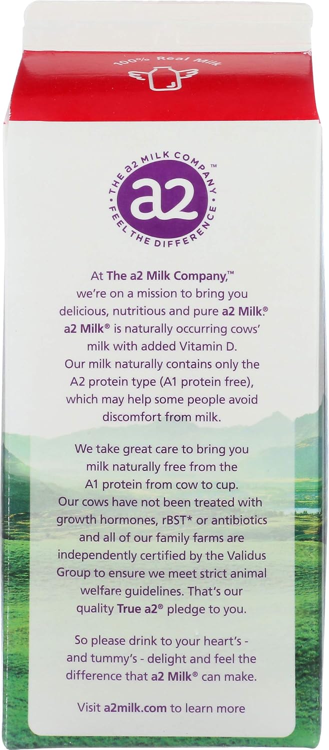 A2 Milk, Milk Whole, 59 Fl Oz