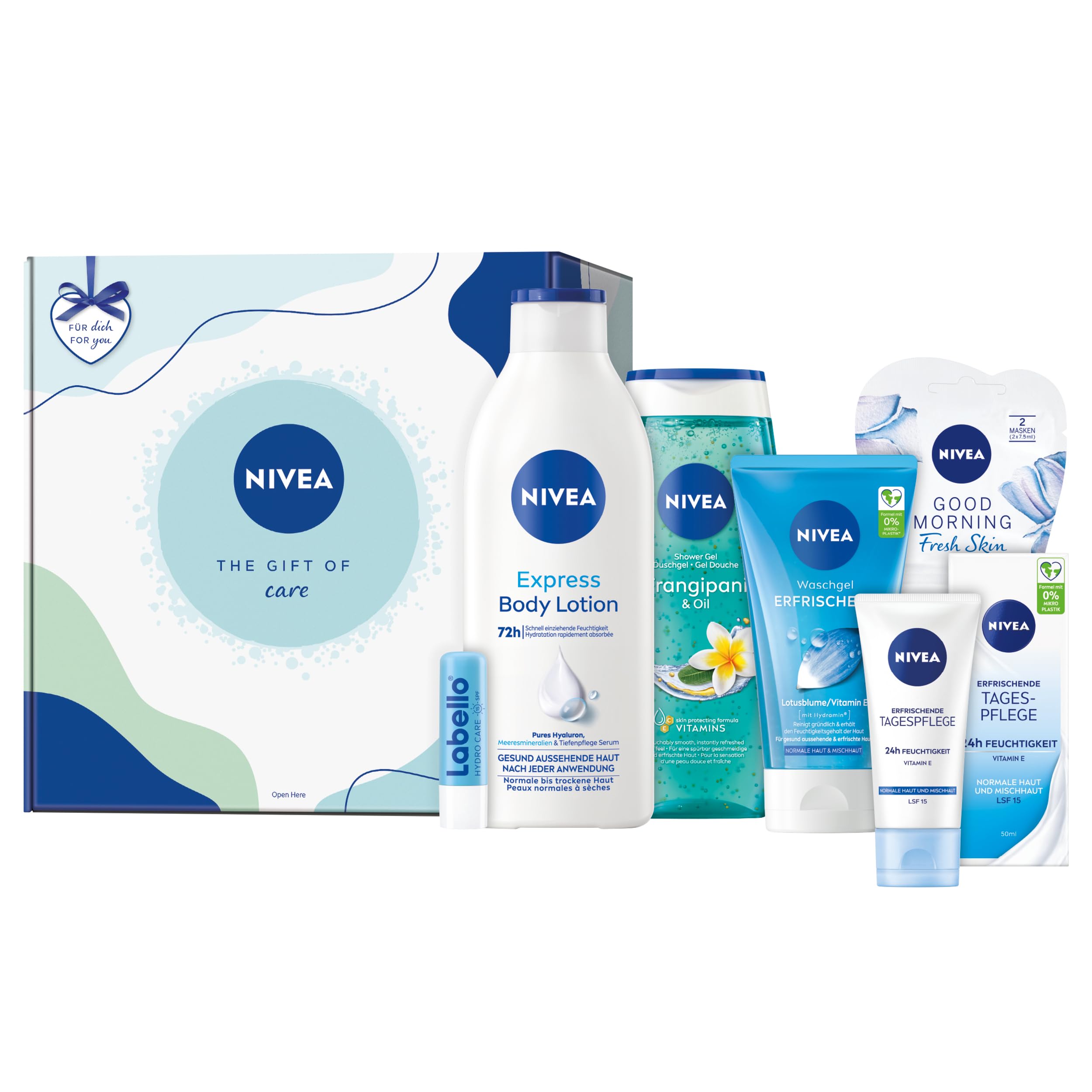 UMIDO Gesichtscreme Geschenkset – Tagescreme Mit Traubenkernöl & Nachtcreme Mit Vitamin A+E