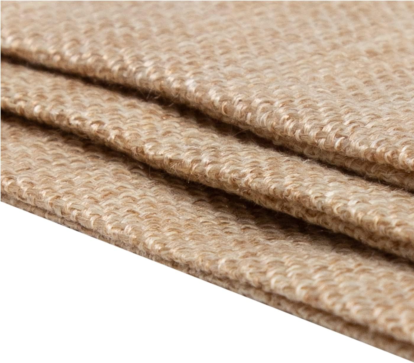 18" Burlap Christmas Stockings Bulk Plain Xmas Neutral Stockings for Fireplace Hanging,Pack 16