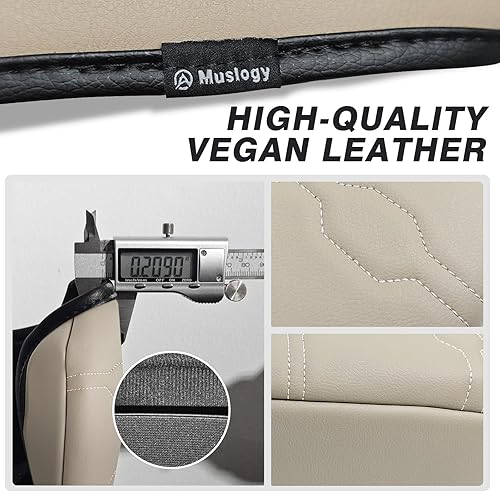 Miniatura 730 de Muslogy Funda de consola central compatible con Honda Pilot 2023 2024 2025, 2024 2025 2026 Ridgeline/Passport Accesorios para apoyabrazos, tapa