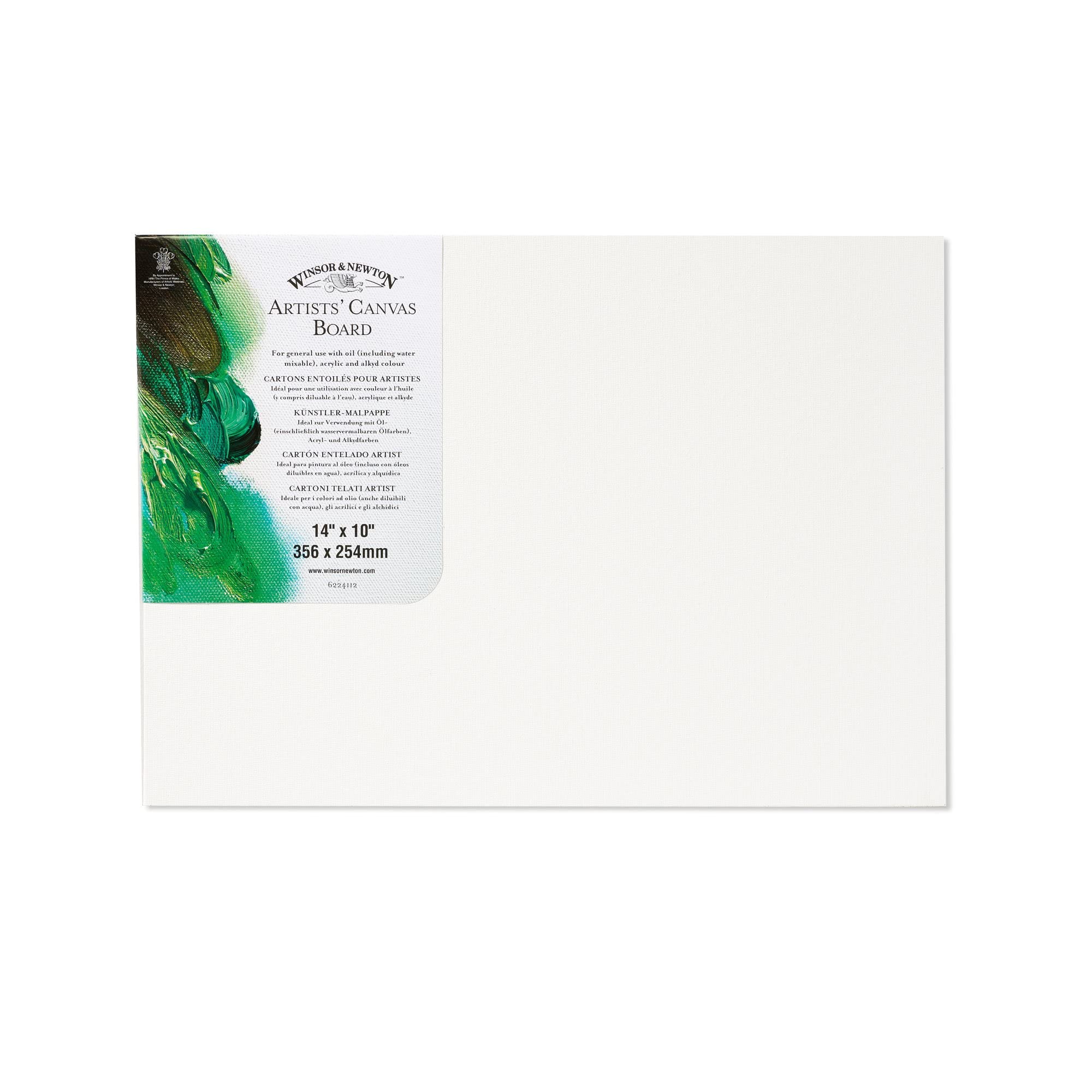 Winsor & Newton Artists' Canvas Board - 10" X 20