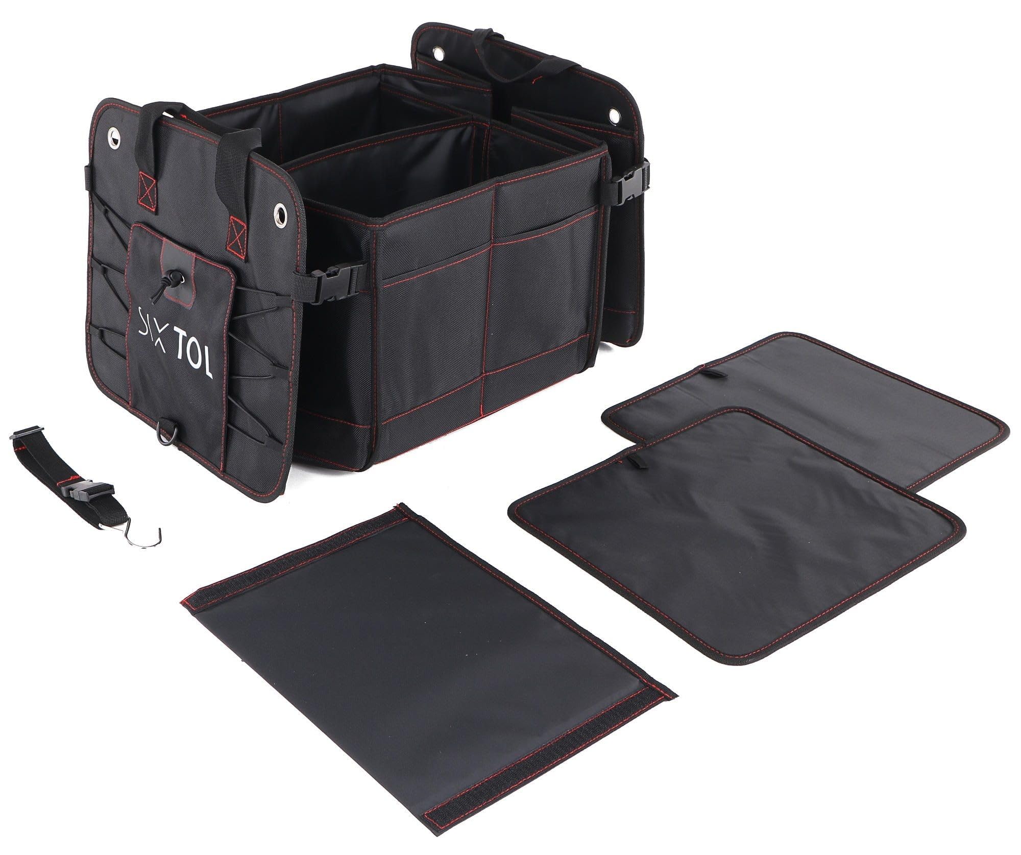 CAR COMPACT 19 PRO Organizer per bagagliaio, 19 scomparti, pieghevole, per bagagliaio, pieghevole, con scomparti