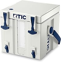 Vista 15 de RTIC Halftime Enfriador de Agua Portátil de 3 Galones, Contenedor Portador con 2 Grifos, Sin Botella, Libre de BPA, para Deportes, Acampadas, Blanco