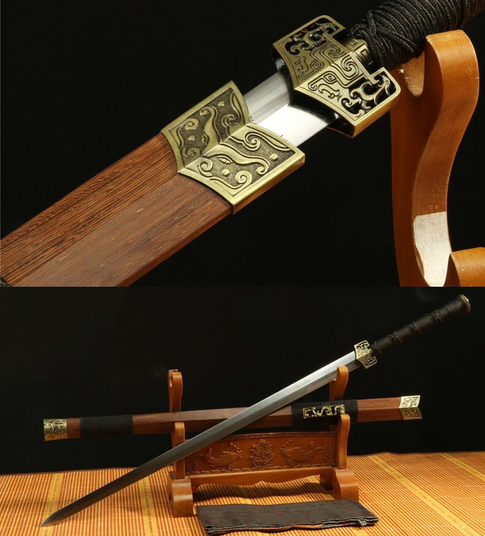 42' Full Tang 1095 Bring Carbon Steel Blade Chinese HAN Sword