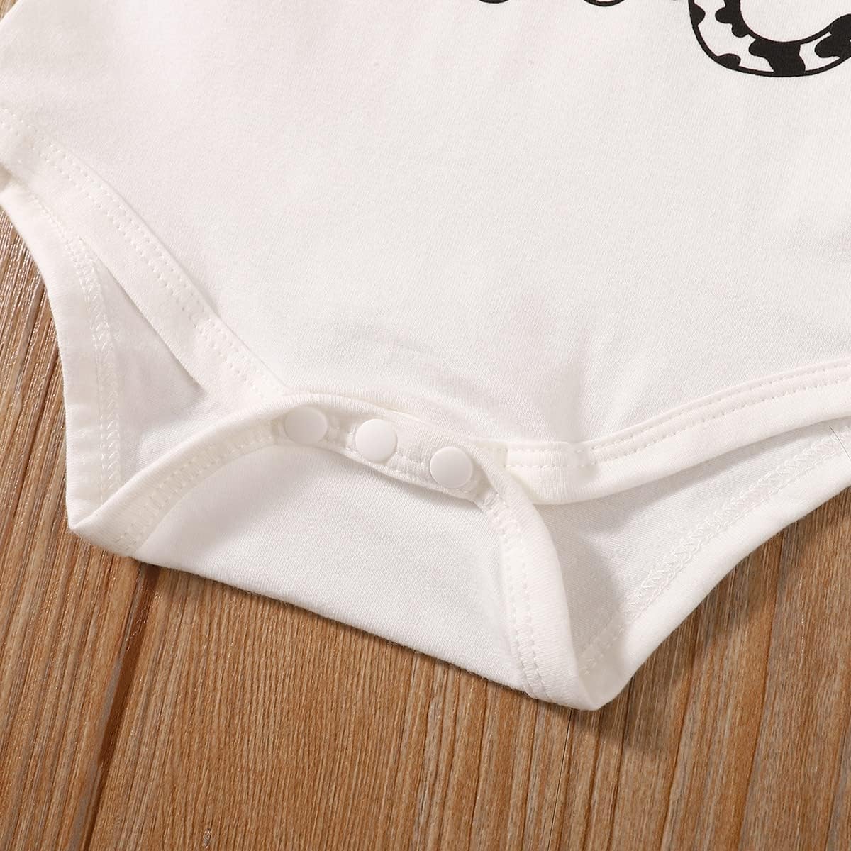 Baby Girl 1st Birthday Outfit - Cow Tutu Skirt - Image 5