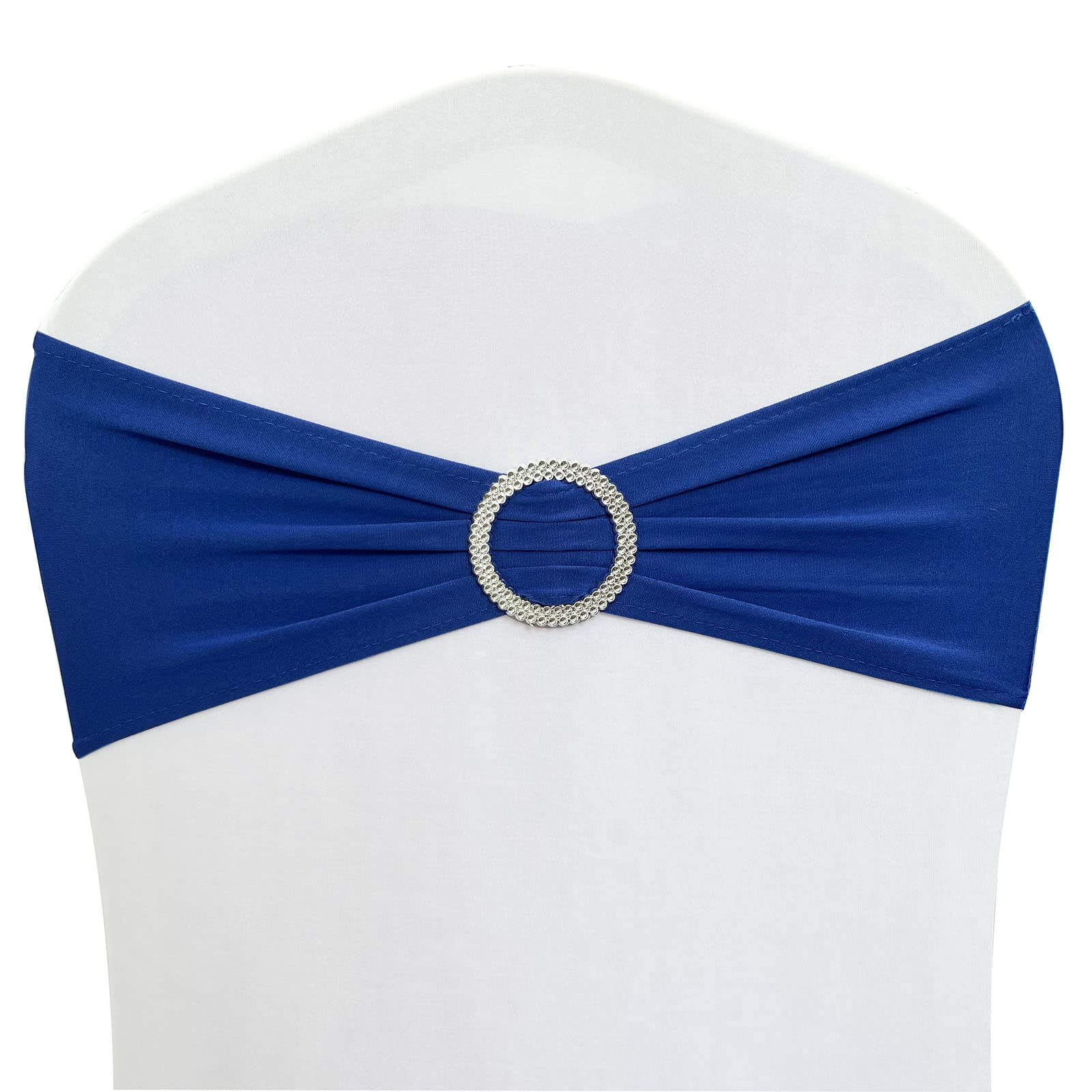 Spandex Chair Sashes, Royal Blue, 30PCS