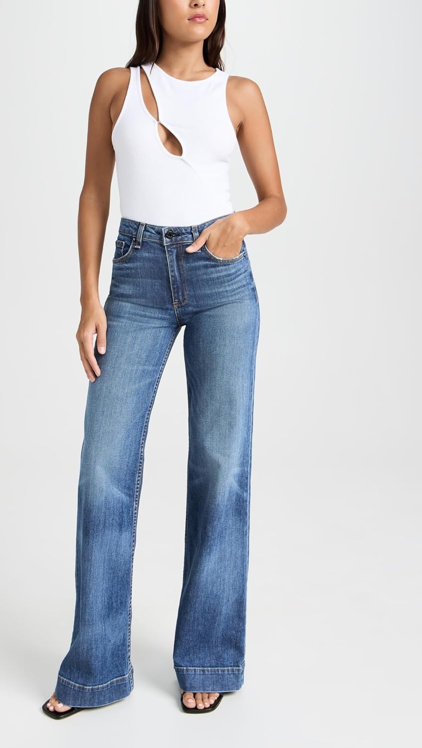 ASKK NY Women's Juniper Wide Leg Jeans - Image 5