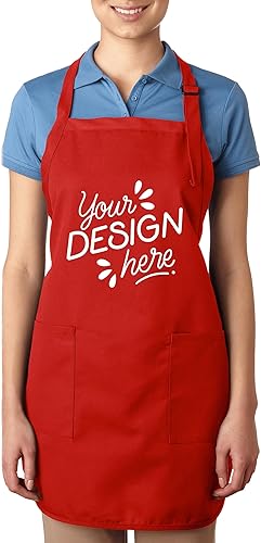 Miniatura 3 de Moonlight Apparel Delantales personalizados para mujeres y hombres  Delantales personalizados para hombres, delantal de parrilla personalizado,