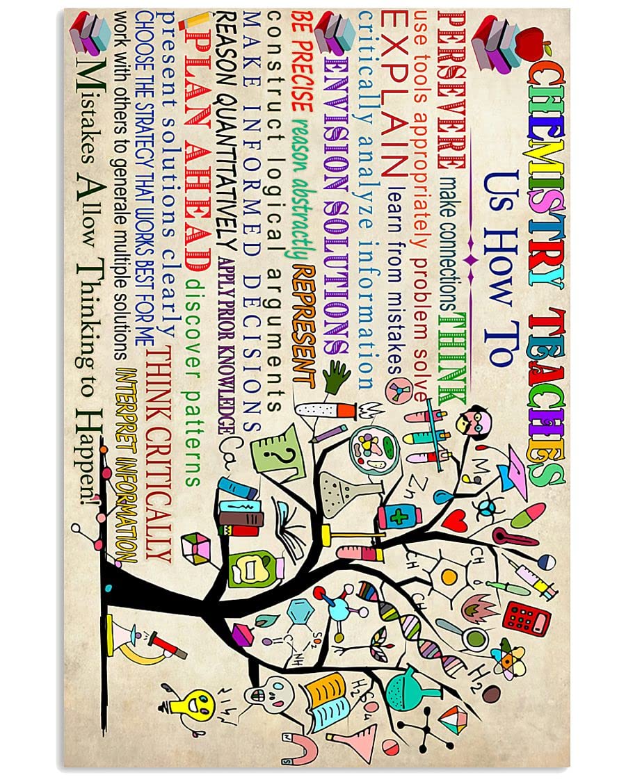 Buy Table Classroom Rules Wall Art, Chemistry Teacher Parking Only