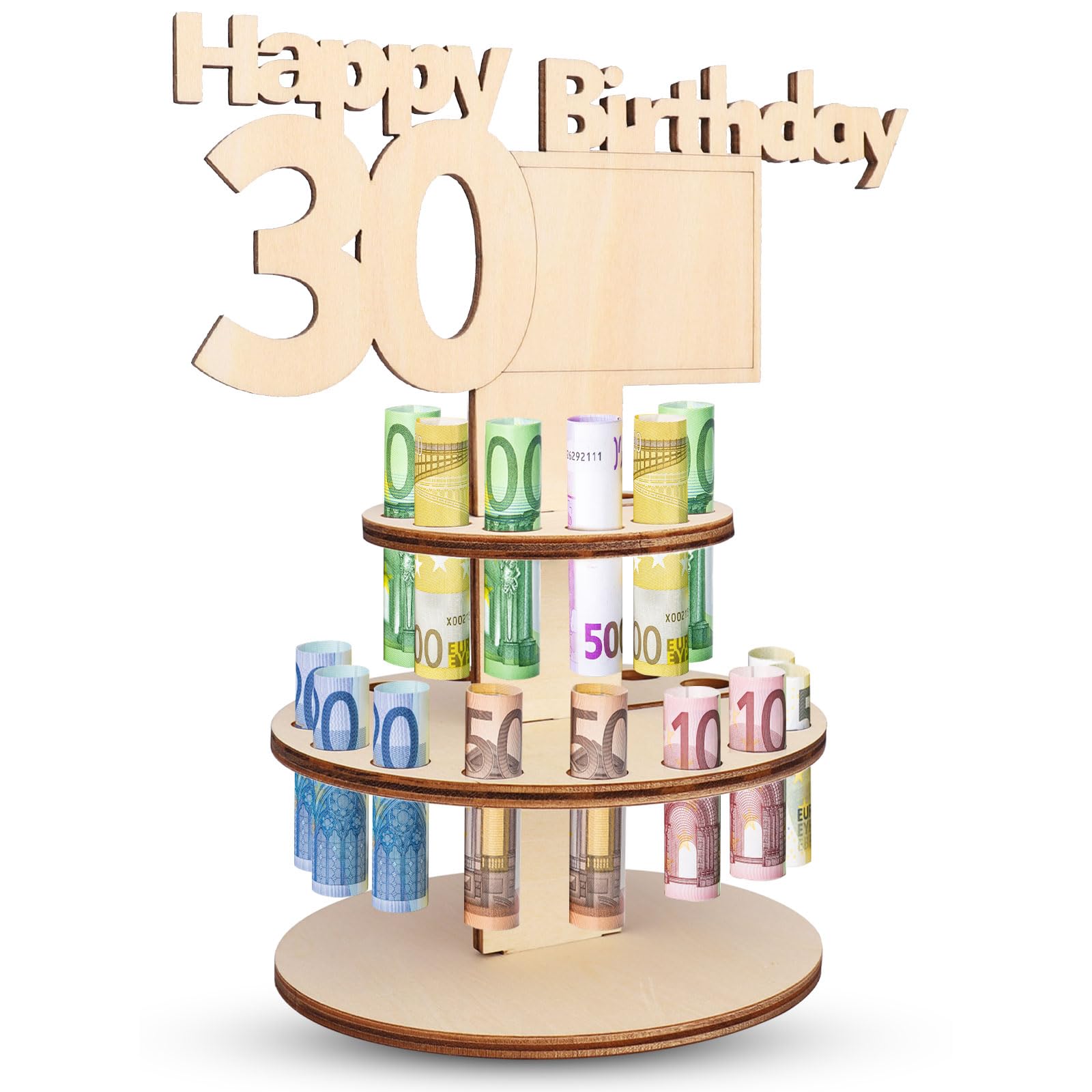 Lustige 30. Geburtstagskarte Mit Umschlag – „Schonend Behandeln“ Design | Inkl. Hanfseil & Sticker