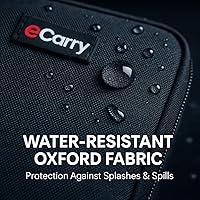 Vista 3 de Funda organizadora de electrónica, apertura plana de múltiples capas con compartimentos y bolsillos, organizador de cables para accesorios, cables