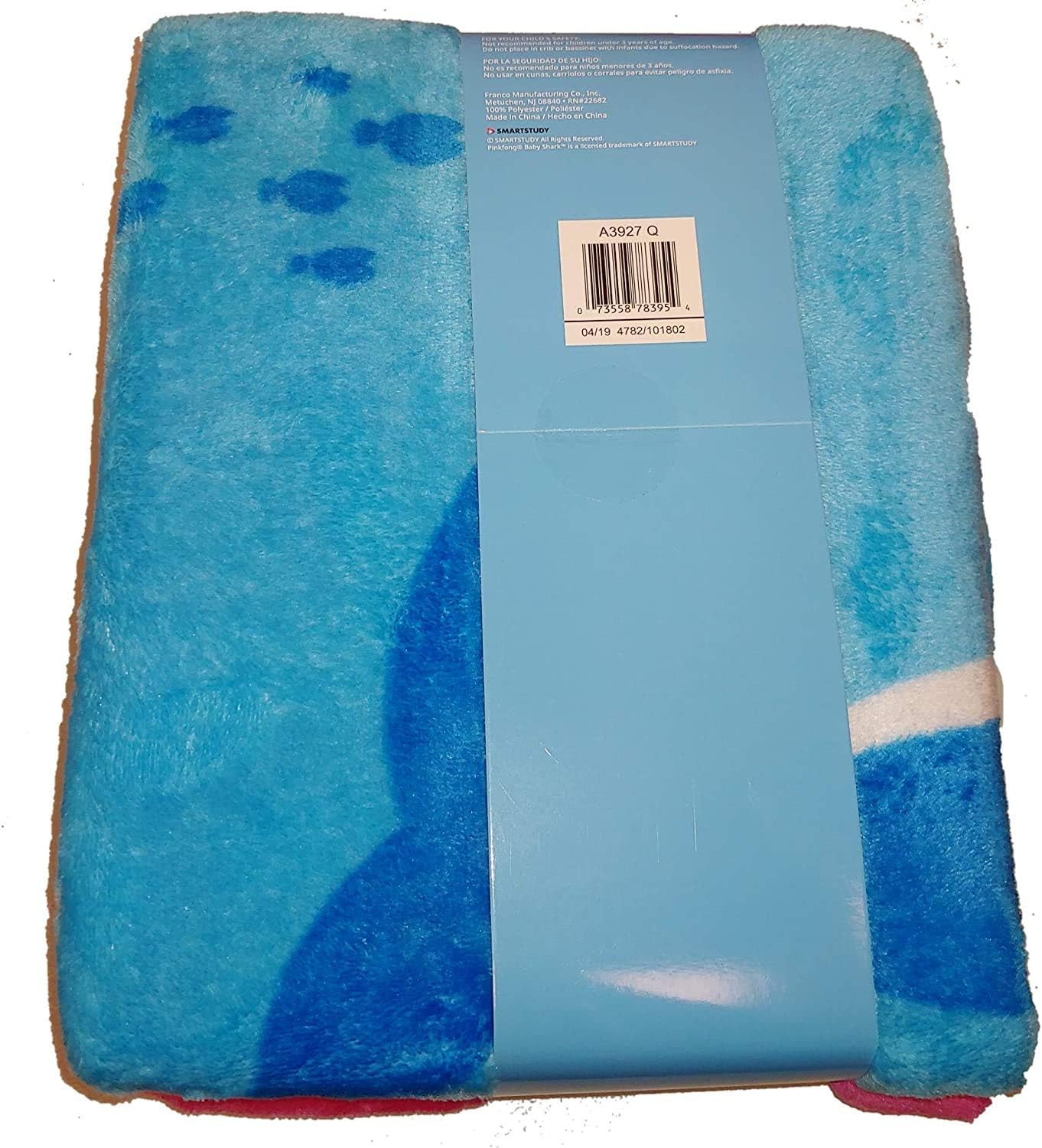 Baby Shark 40in x 50in Throw - Image 3