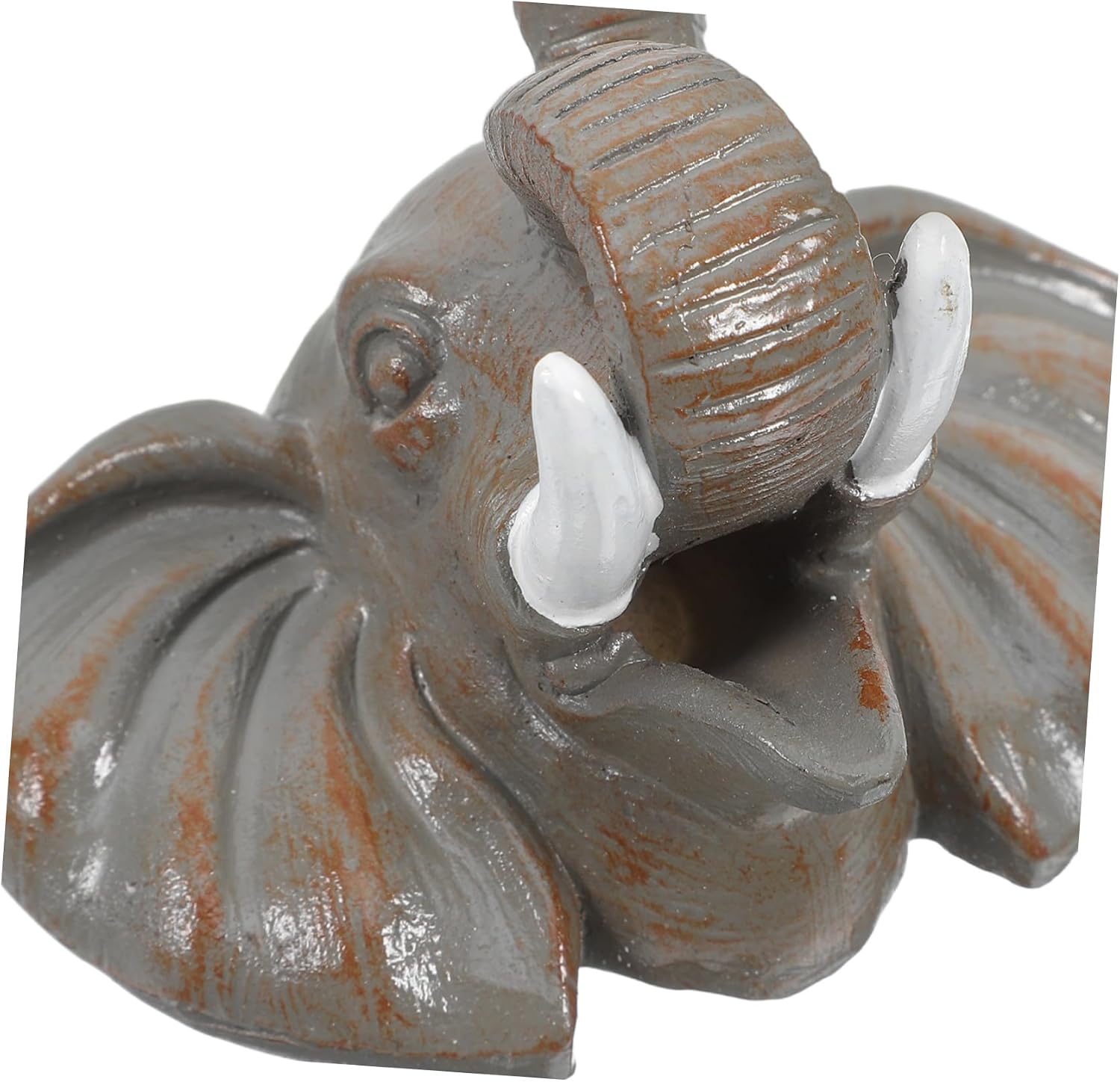 LIFKOME Wall Mounted Elephant Head Fountain Nozzle Decorative Spout for Outdoor Spaces Pool Unique Animal Head Statue for Relaxing Water Flow and Soothing Atmosphere image 3