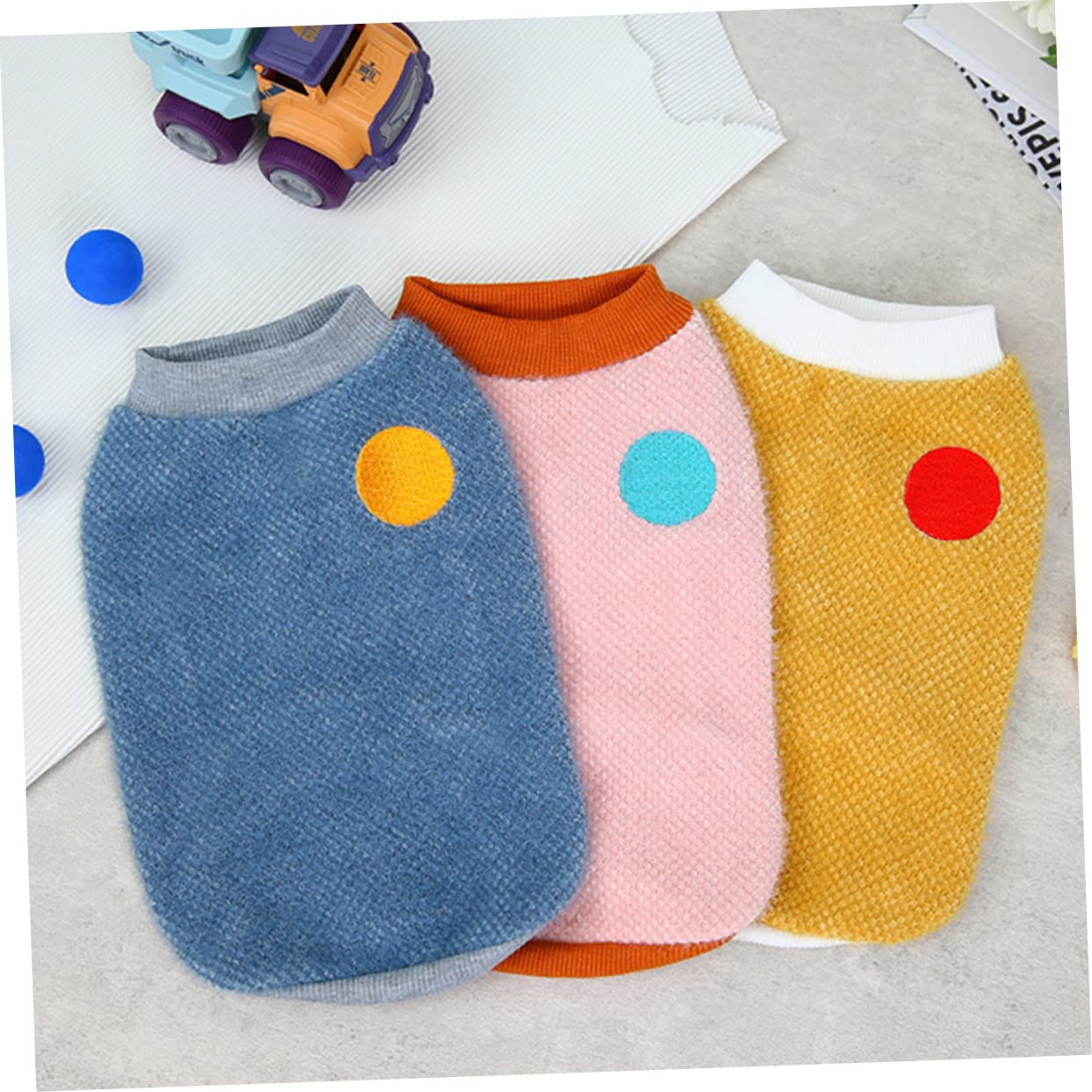 BESPORTBLE 5pezzi Costume per Comodo e Giubbotto Imbottito per Abbigliamento per Animali Domestici per e Speciali Media