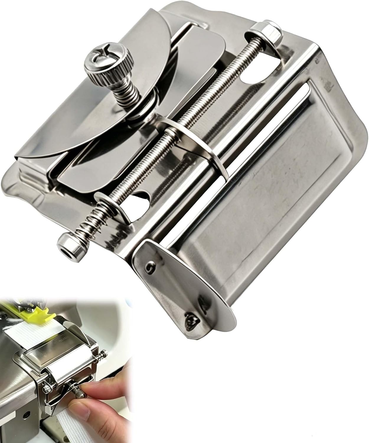 Adjustable Multi-Purpose Overlock Sewing Gauge for Serger Machine