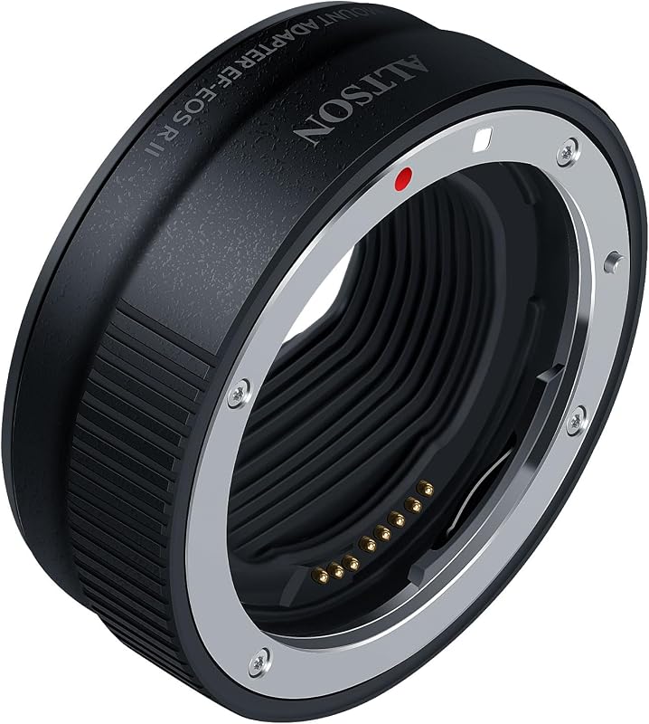Adaptador de montura de lente de enfoque automático EF-EOS R, compatible con lentes Canon EF/EF-S para cámaras sin espejo EOS R, R3, R5, R6, R7, R8, RP, R50, R100