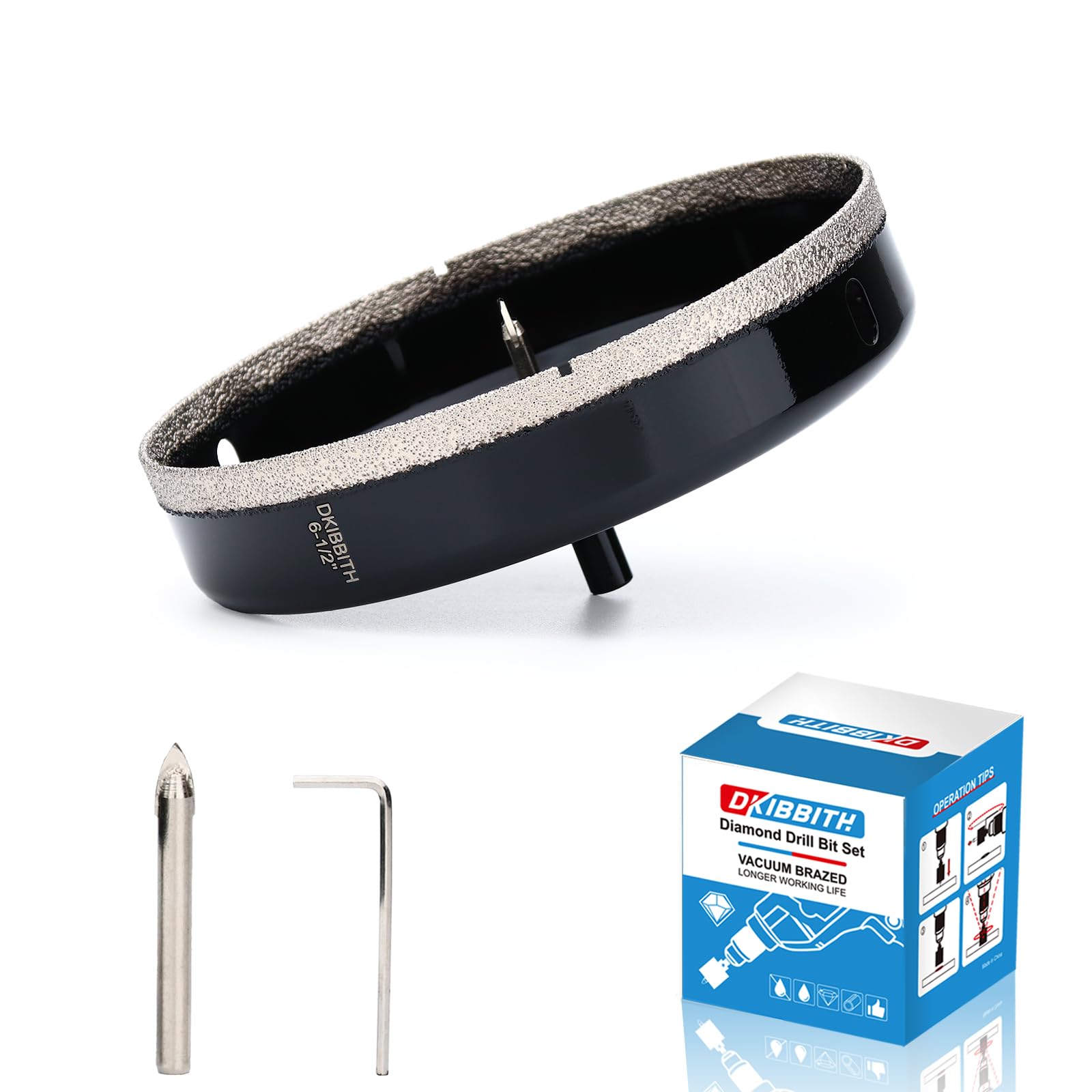 Diamond Hole Saws - Cut Tile, Stone & More -16 Diamond Hole Saws - Cut Tile, Stone & More -16